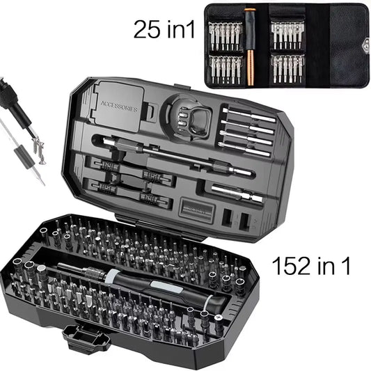 152-Piece Precision Screwdriver Set - Professional Repair Kit